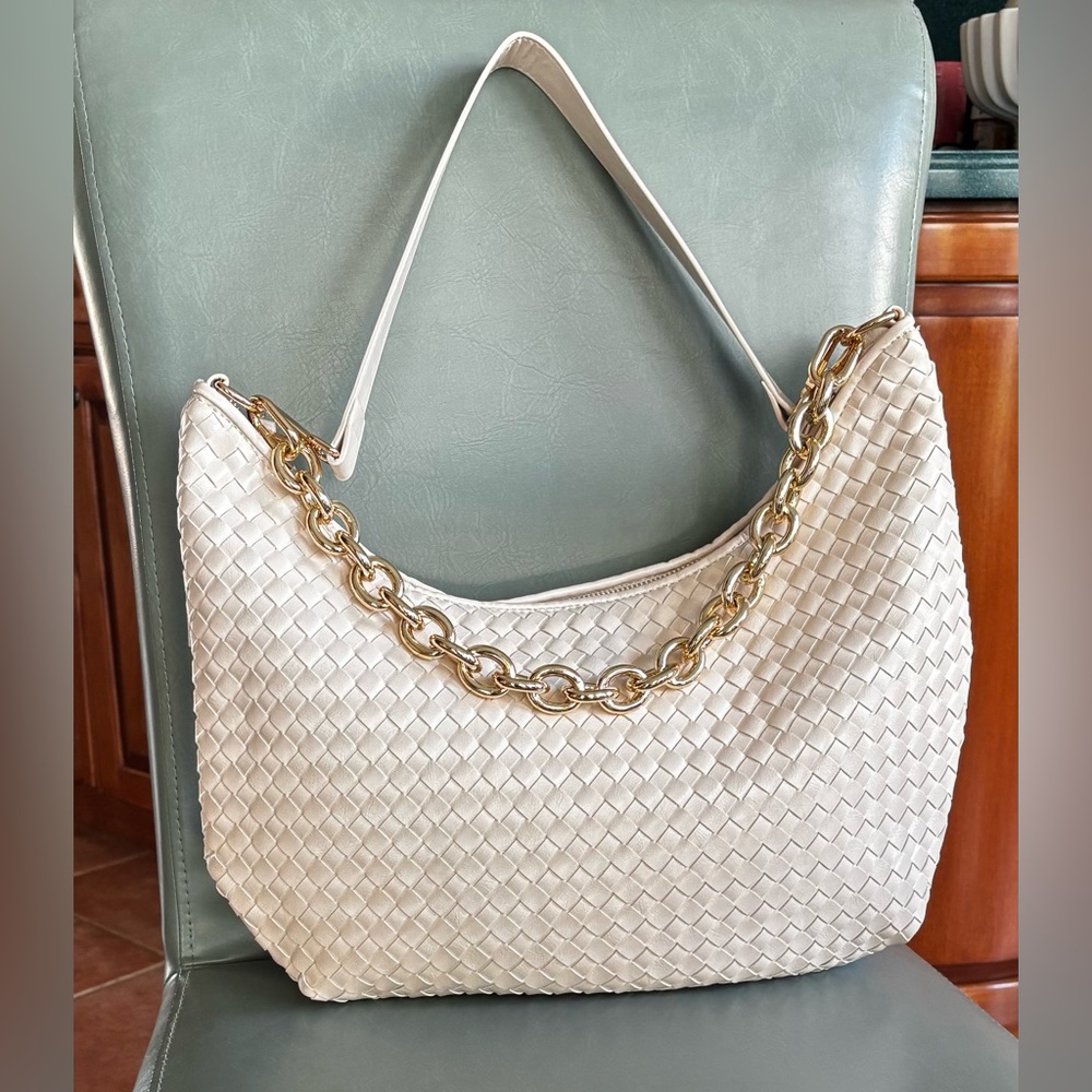 Sienna Slouchy Woven Shoulder Bag